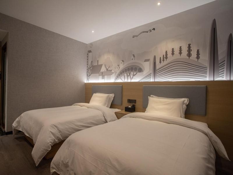 Thank Inn Chain Hotel Hunan Huaihua Hecheng District South High Speed Rail Station Luaran gambar